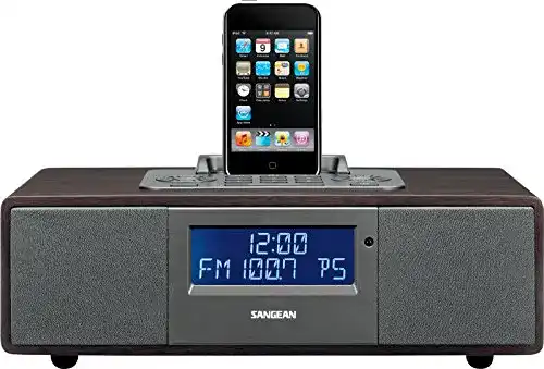 iPod Dockingstation Sangean WR-5 UKW Radio