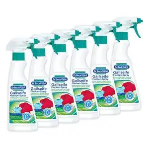 Fleckenspray Dr. Beckmann Gallseife Flecken-Spray, 6 x 250 ml