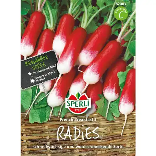 Radieschen-Samen Sperli 82083 Samen French Breakfast 3