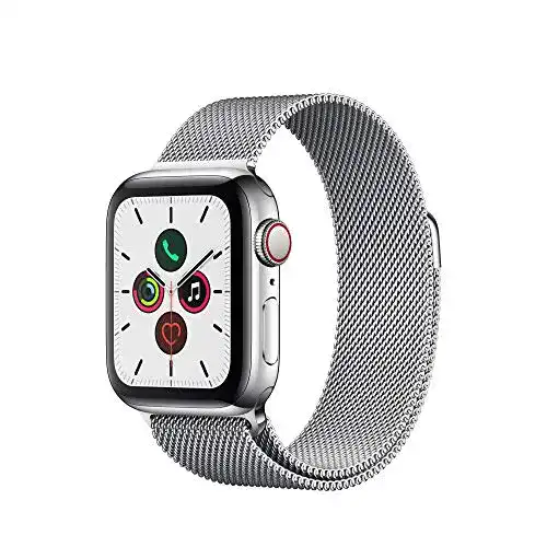 Smartwatch mit LTE Apple Watch Series 5, GPS + Cellular, 40 mm