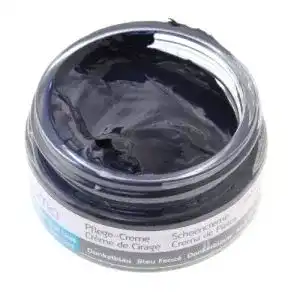 Lederfarbe Bama Leder Pflegecreme 50ml Tiegel DUNKELBLAU