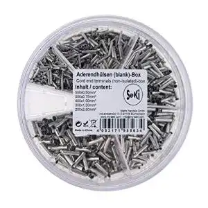 Aderendhülse SeKi n Sortiment Streudose unisoliert 0,5-2,5 mm²