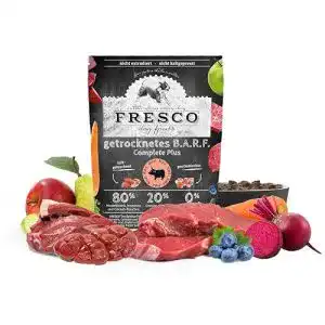 Fresco-Hundefutter Fresco Dog Trockenbarf Complete Plus Rind
