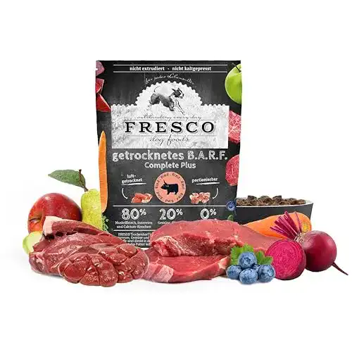 Fresco-Hundefutter Fresco Dog Trockenbarf Complete Plus Rind