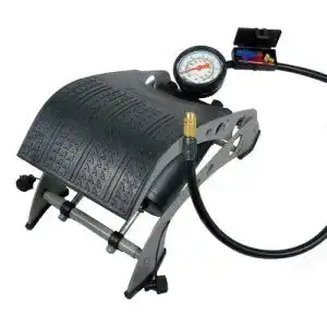 Fußluftpumpe MICHELIN 9503 Doppel-Fussluftpumpe, 7 bar