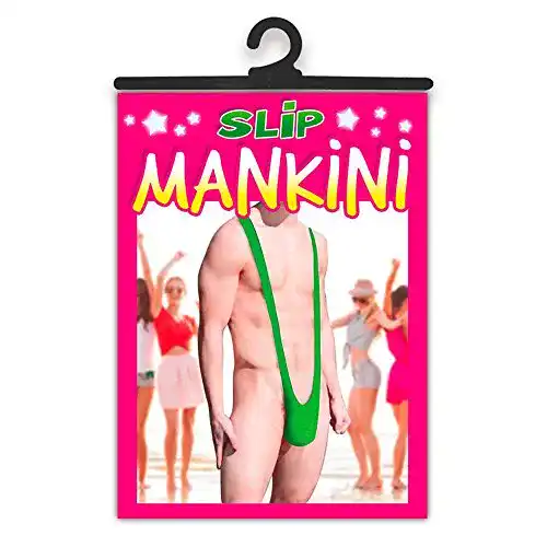Borat-Tanga Sud Trading Company Slip mankini vert Adulte