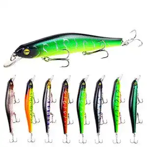 Zander-Wobbler CULASIGN Wobbler Kunstköder Set 8 Stück