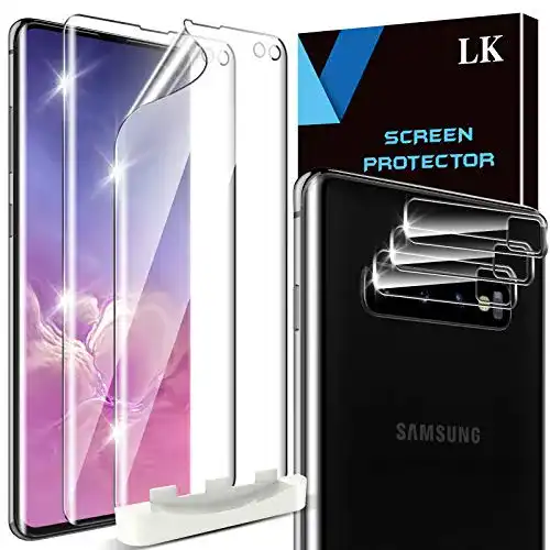 Samsung-Galaxy-S10-Plus-Panzerglas LK 5 Stück Schutzfolie