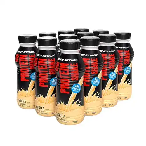 Die beste Eiweißdrink Body Attack Sports Nutrition, Vanilla (12 x 500ml) 2026 Test Bestseller Eiweißdrink Body Attack Sports Nutrition, Vanilla (12 x 500ml)