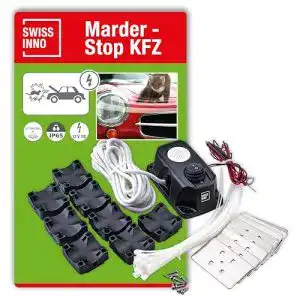 Marderschock SWISSINNO Marder-Stop KFZ, 12V Auto-Batterie