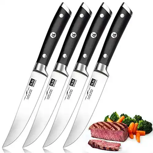 Steakmesser SHAN ZU Set, 4-teilig Rostfreier Edelstahl