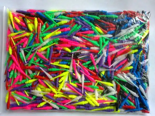 Dart-Spitzen Bull’s good-darts 500 bunte Dartspitzen