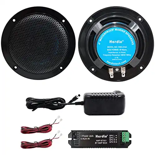 Marine-Lautsprecher Herdio Bluetooth Deckenlautsprecher