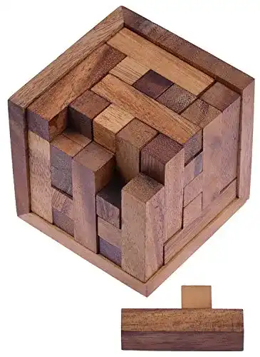 Die beste Holzpuzzle LOGOPLAY Packwürfel 125er Cube S - 3D Puzzle 2026 Test Bestseller Holzpuzzle LOGOPLAY Packwürfel 125er Cube S – 3D Puzzle