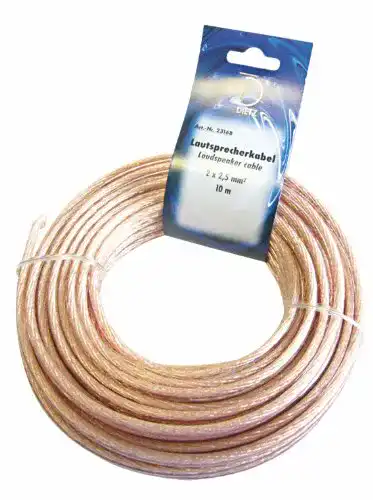 Lautsprecherkabel Dietz 23168 (2×2,5 mm²) 10 m