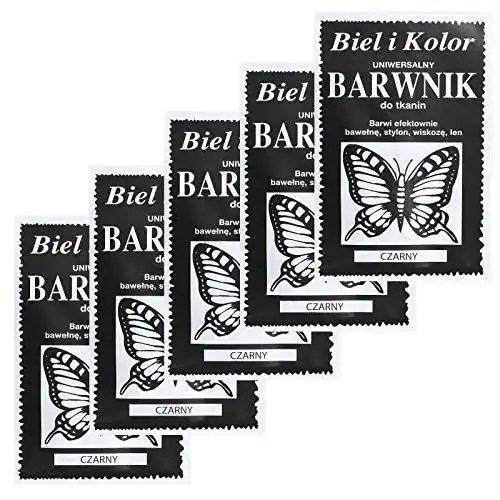 Textilfarbe Schwarz maDDma 5 x 10g Batikfarbe Textilfarbe