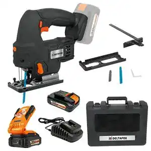 Akku-Stichsäge DELTAFOX 20V Akku Pendelhub Stichsäge
