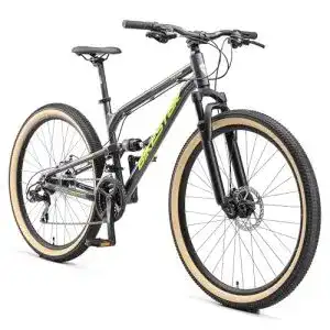Bikestar-Mountainbike BIKESTAR Fully Aluminium Mountainbike Shimano