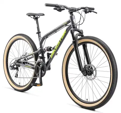 Bikestar-Mountainbike BIKESTAR Fully Aluminium Mountainbike Shimano