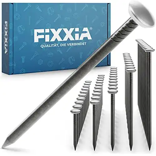 Die beste Bildernagel FIXXIA ® Stahlnägel, 50er Set gehärtete Stahlnägel 2026 Test Bestseller Bildernagel FIXXIA ® Stahlnägel, 50er Set gehärtete Stahlnägel