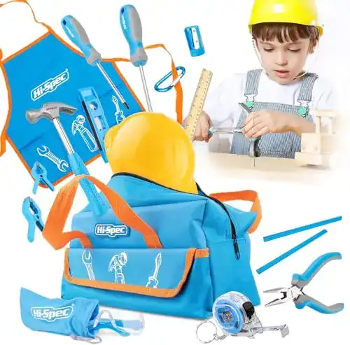 Kinderwerkzeug Hi-Spec 18-teiliges Kinder-Werkzeugset