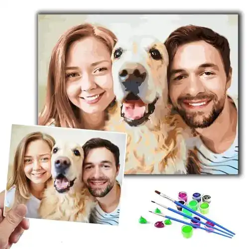 Die beste Malen-nach-Zahlen-Foto CleverFine Eigenes Bild 2026 Test Bestseller Malen-nach-Zahlen-Foto CleverFine Eigenes Bild