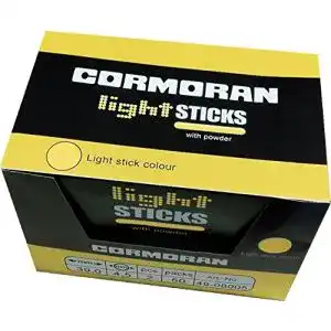 Knicklichter-Angeln Cormoran Knicklichter gelb Standart 100 Stück