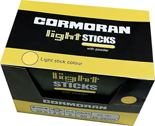 Knicklichter-Angeln Cormoran Knicklichter gelb Standart 100 Stück