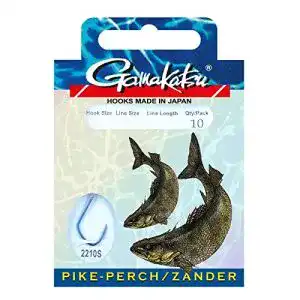 Gamakatsu-Haken Gamakatsu gebunden BKS-2210S Zander 1