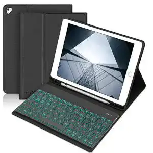 iPad-Air-2-Tastatur BORIYUAN Hülle Tastatur