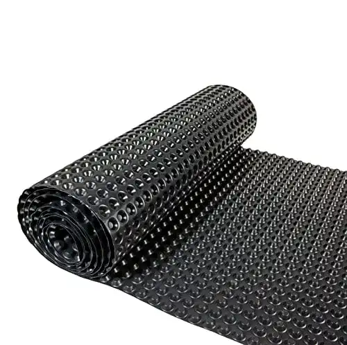 Noppenbahn Windhager Noppenfolie für Hochbeete schwarz