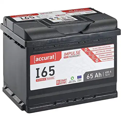 Autobatterie 65Ah Accurat 12V
