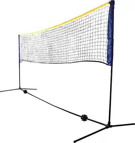 Badminton-Netz Schildkröt Netzgarnitur Kombi, freistehend