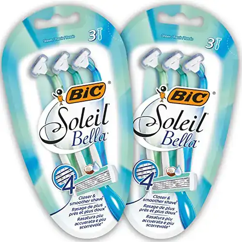Die beste Bic-Rasierer BIC Soleil Bella Einwegrasierer Set aus 2 x 3er Pack 2026 Test Bestseller Bic-Rasierer BIC Soleil Bella Einwegrasierer Set aus 2 x 3er Pack