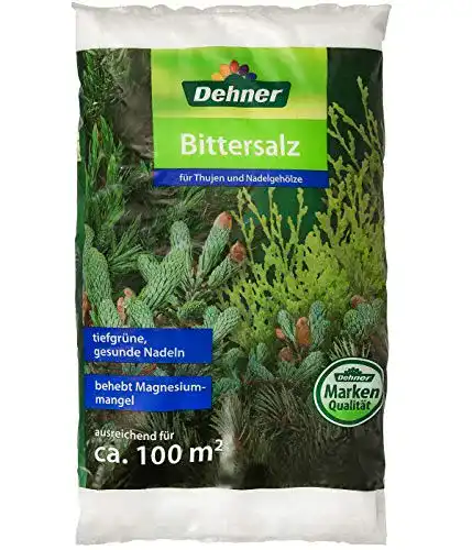 Die beste Bittersalz-Dünger Dehner Bittersalz für Thujen und Nadelgehölze 2026 Test Bestseller Bittersalz-Dünger Dehner Bittersalz für Thujen und Nadelgehölze