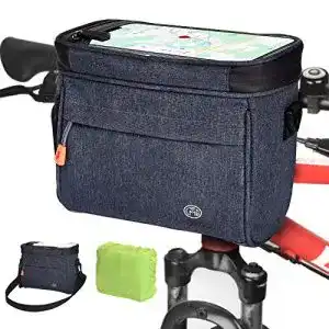 Fahrrad-Lenkertaschen LEMEGO Lenkertasche 4.2L Wasserdicht