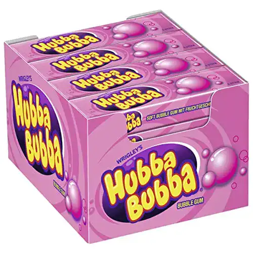 Kinderkaugummi Wrigley’s Hubba Bubba Fancy Fruit 20 x 5 Stück