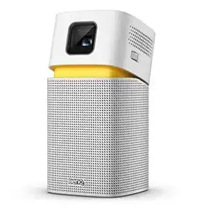 Akku-Beamer BenQ Mini LED Beamer GV1 Bluetooth-Lautsprecher