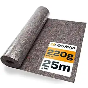 Malervlies Hinrichs 25m – 220g Abdeckvlies, Anti-Rutsch