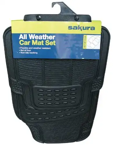 Auto-Fußmatten Sakura Universal Gummi Automattten-Set