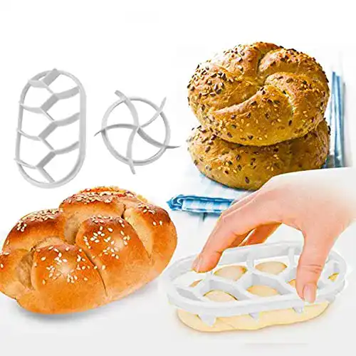 Brotstempel Mankoo Kunststoff Ausstecher 2 Stück Silikon