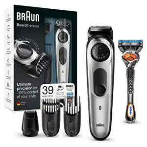 3-Tage-Bart-Rasierer Braun Barttrimmer und Haarschneider BT5065