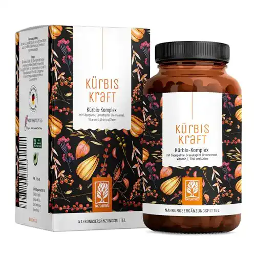Prostata-Tabletten NATURTREU KÜRBISKRAFT 120 Kapseln