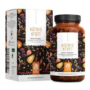 Kürbiskern-Kapseln NATURTREU KÜRBISKRAFT, 120 Kapseln