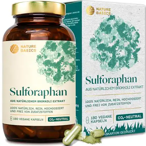 Brokkoli-Kapseln Nature Basics ® natürliches Sulforaphan
