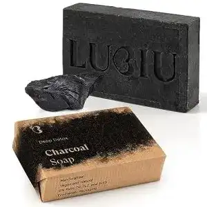 Aktivkohle-Seife Lubiu 100g Deep Detox Charcoal Soap