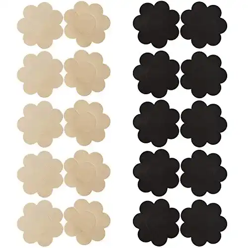 Brustwarzenabdeckung Creamlin 10 Paar Womens Sexy Pasties