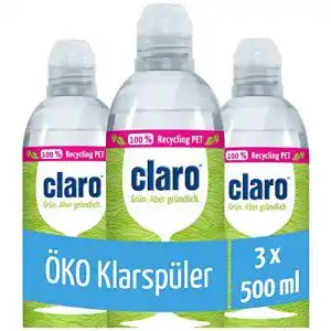 Klarspüler CLARO Öko 3 x 500ml