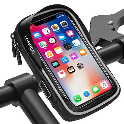 Handyhalterung Fahrrad wasserdicht LEMEGO für 6.2 Zoll Handys