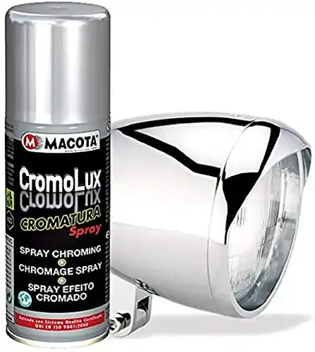 Chrom-Spray MACOTA Lack SPRAY Chrom Farbeffekt ! Verchromt für alle Objekte